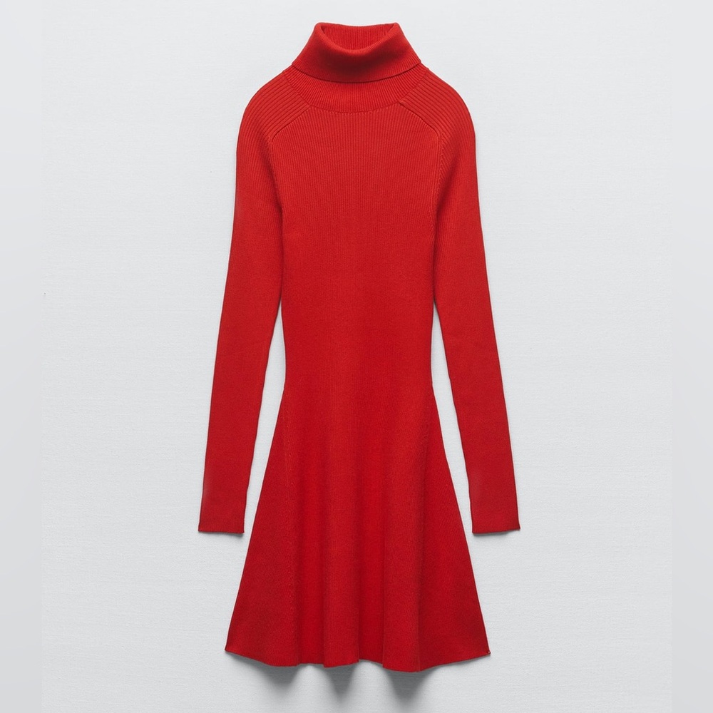 Red Zara Dress • NWT